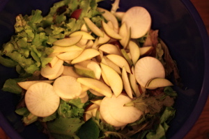 Apple Radish Salad