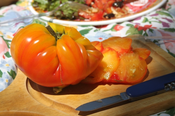 Heirloom Tomato Insides