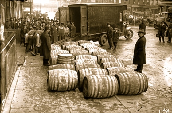 Confiscating Barrels of Wine